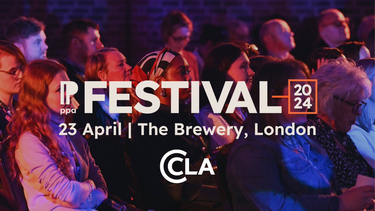 We are delighted to sponsor The PPA Festival 2024 (@PPA_Live), the UK's publishing event of the year! Dive into industry insights, networking, and growth opportunities. Join us on April 23 at The Brewery, London. ppafestival.co.uk/2024/en/page/h… #PPAFestival #CLASponsor #Publishing