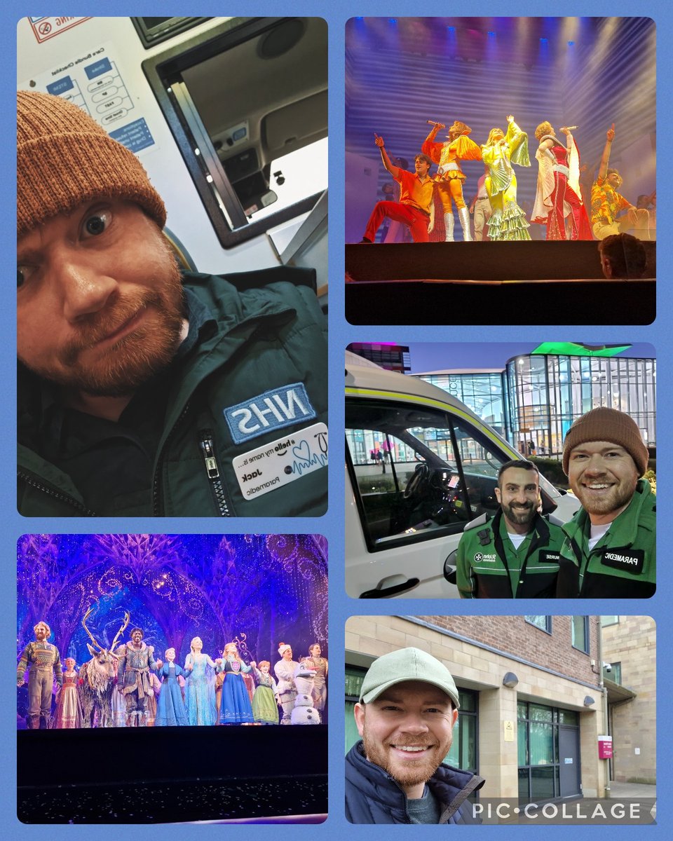 What a week! A <a href="/stjohnambulance/">St John Ambulance England</a> #NHSE shift with <a href="/Samuel_Rogers_/">Sam Rogers</a>, followed by helping <a href="/sheffhallamuni/">Sheffield Hallam University</a> with their third year OSCE's. A few days back at work before a trip down to #London to watch the brilliant <a href="/frozenlondon/">Frozen The Musical</a> and #MamaMia. What a brilliant few days! #Happy #LetItGo