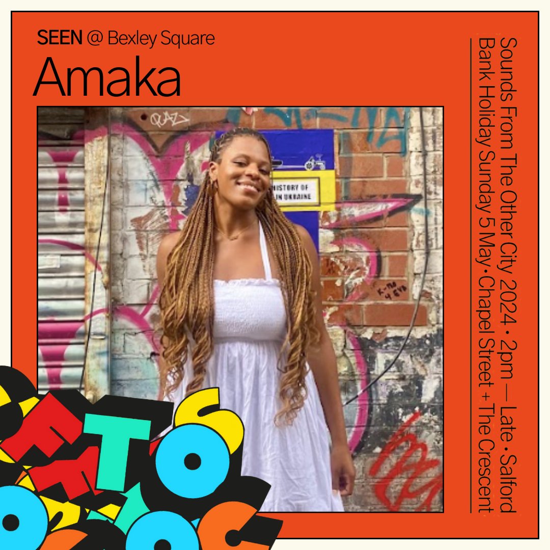 Introducing our 1st guest for @sftoc - Amaka✨ Prescribing your daily dose of eclectic sounds, Manchester-based pharmacist and DJ Amaka pays homage to everything from Nigerian high life to gospel – encouraging you to wind down, get up, groove, then wash, rinse, repeat.