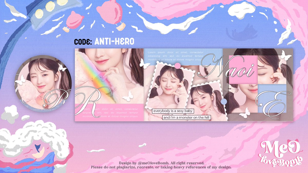 RT tweet ini kalau kamu mau template "anti-hero"