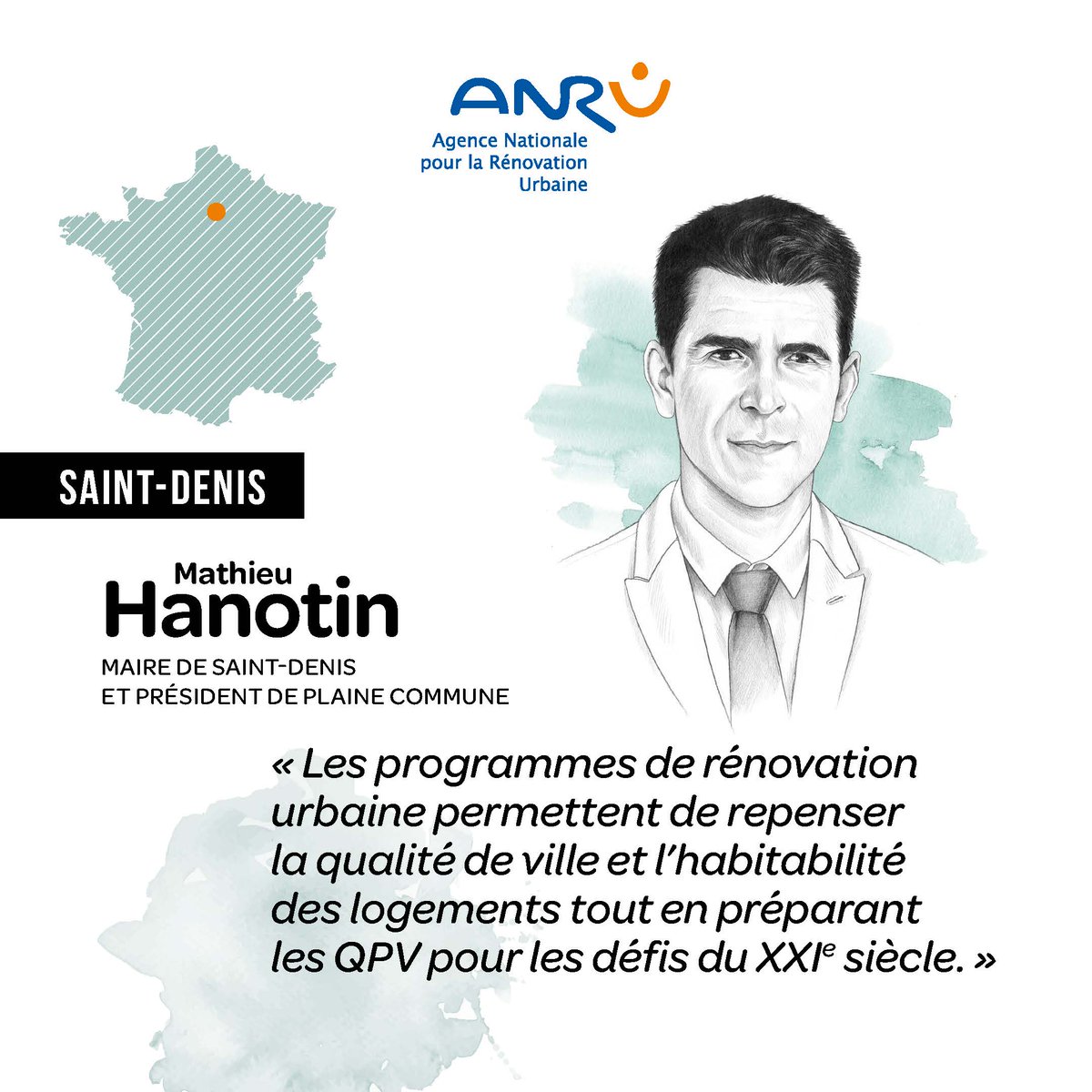 🗣 Témoignage de @MathieuHanotin, maire de #SaintDenis  

Découvrez notre carnet #20ansrenov : vingt maires engagés au service des quartiers populaires anru.fr/actualites/vin…

@VilleSaintDenis  
@Prefet93  
@PlaineCommune 
@iledefrance