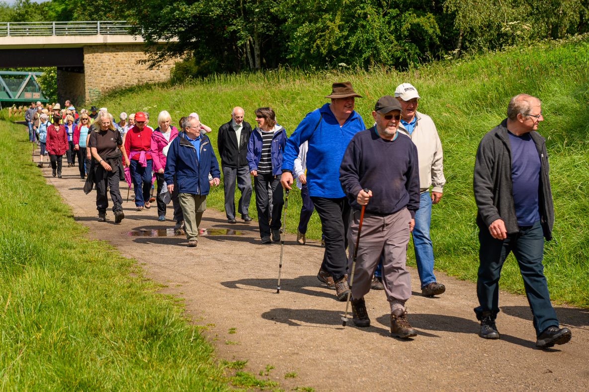 This May brings the return of the @GMWalks #GMWalkingFestival🥾 There are lots of interesting, fun and free walks in #Bury area of different lengths and difficulties👍 Search 'Bury' in the festival walks, we've popped the link to it in the comments👇