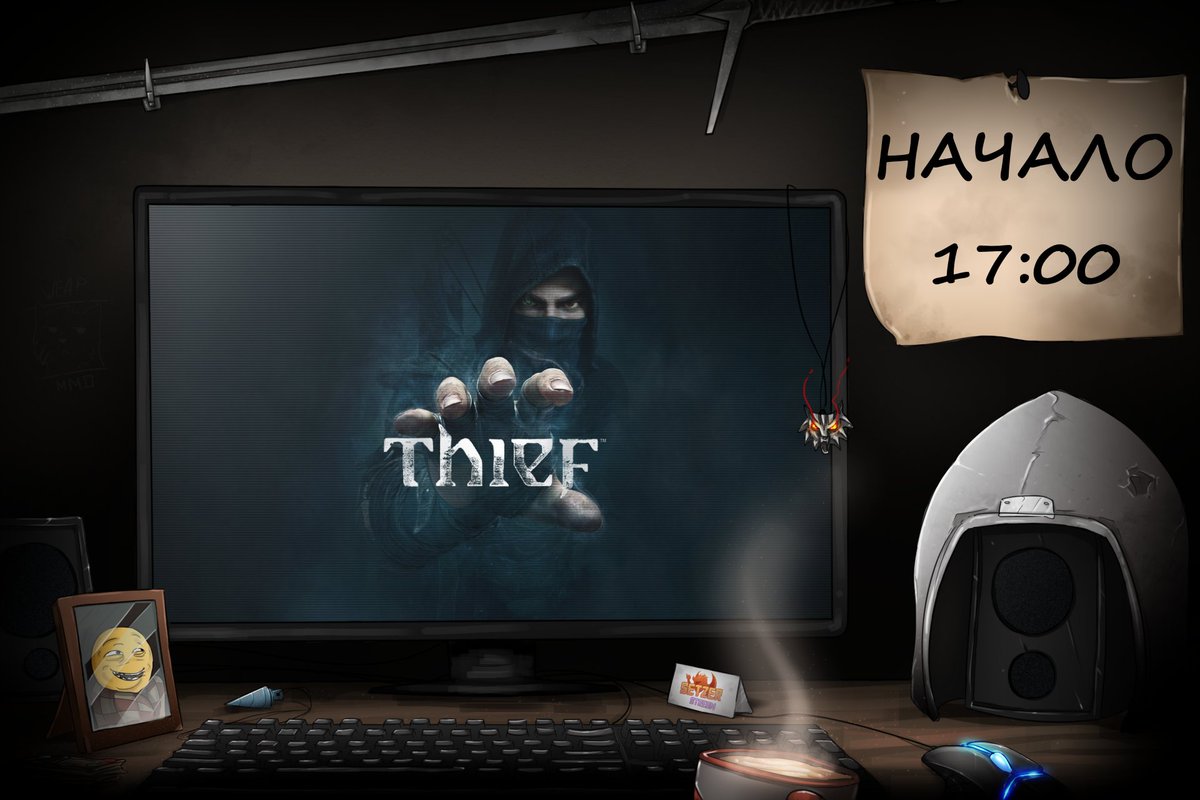 Setzerrr's tweet photo. Сегодня в 17:00 МСК стрим Thief вместе с Setzer.
Новая рубрика - первый выпуск прохождения.
Жулик, НЕ ВОРУЙ!
По ссылке: https://t.co/wndJF9D4Kv 
#Thief #Twitch #Setzer https://t.co/ZitGJ7T00h