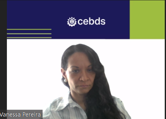 🗨️Vanessa Pereira's intervention during our #workshop was perfectly in line with the purpose of Target 15 of The Biodiversity Plan, focusing on the importance to involve businesses & finance to protect nature. 🎯 @cebds @UNBiodiversity @C_and_C_Berlin @Emb_Berlim @g20org