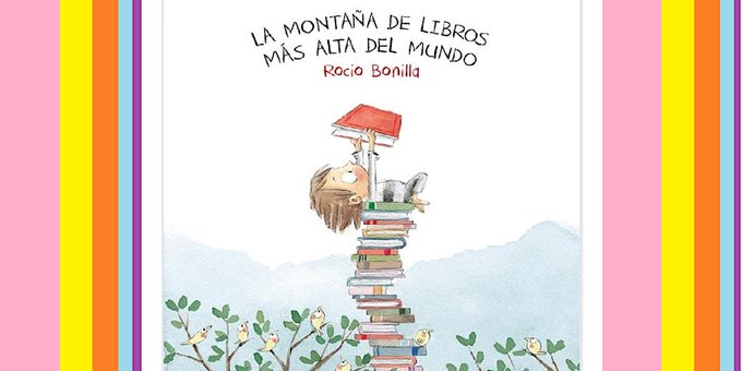 🗓️Sábado 20 de abril a las 10:00 🌈ℂ𝕌𝔼ℕ𝕋𝔸ℂ𝕌𝔼ℕ𝕋𝕆𝕊 🏔️La montaña de libros más alta del mundo 👉Biblioteca María Zambrano (Via di Villa Albani, 16) ℹ️eventbrite.it/e/cuentacuento…