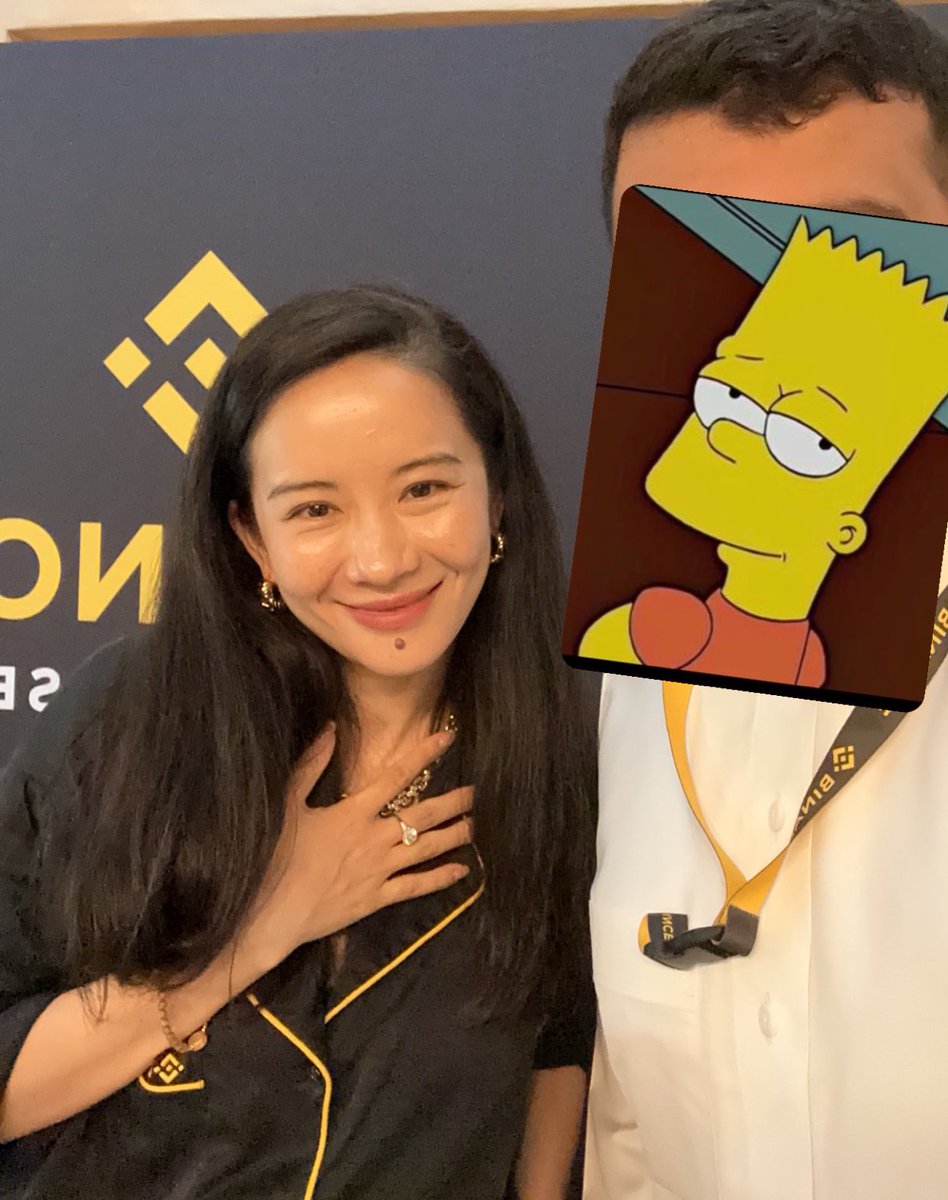 Abrlien's tweet photo. amazing 🔥#Binance honored to meet the
Co-Founder &amp; Chief Customer Service @heyibinance 🔥 

Let's keep building 🔥 https://t.co/m4fOODyMBA