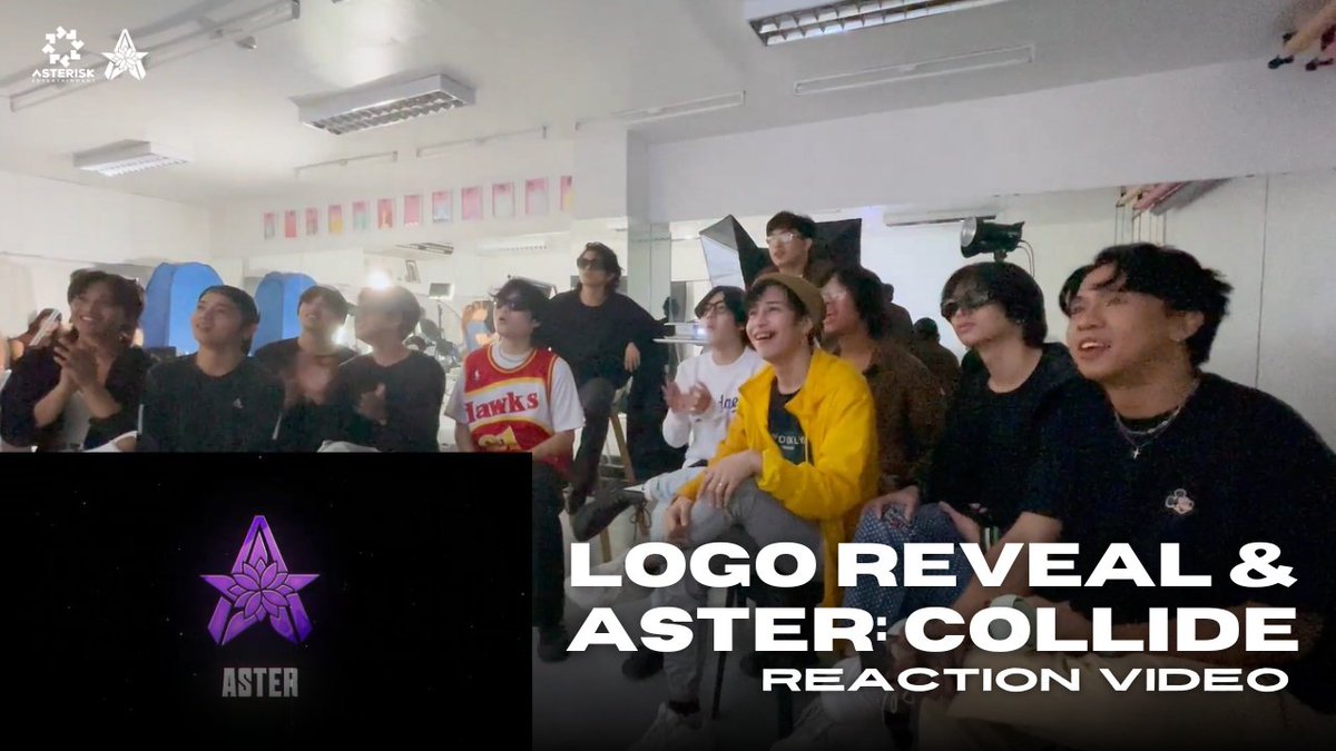 ASTER | Logo Reveal &amp; Aster: Collide Reaction Video is OUT NOW! 💜⭐️

Click here to watch the video
youtu.be/D5B5F8LWKqE