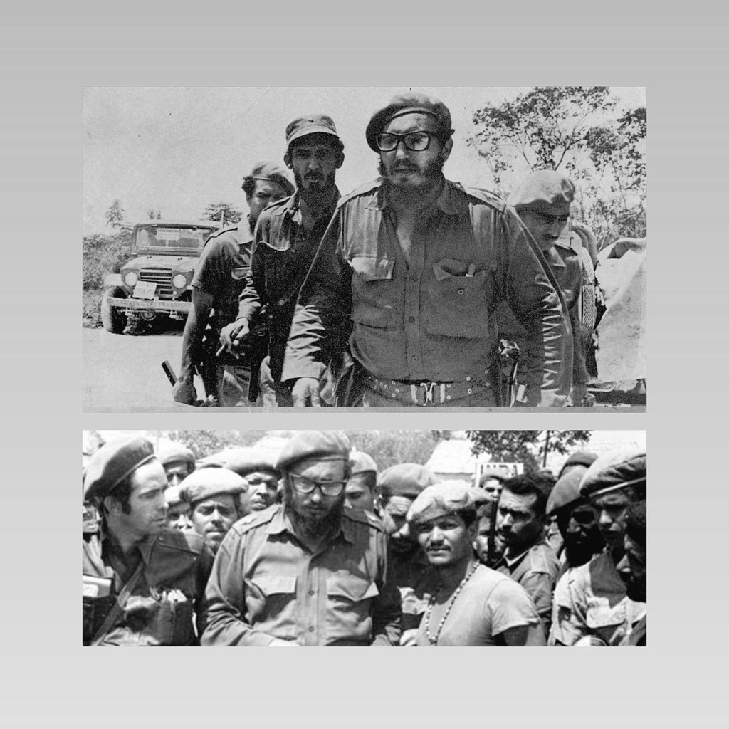 #InderGuisa 19/4/1961/Cuba doblega a la invasión mercenaria enviada por la Agencia Central Inteligencia de Estados Unidos.  El pueblo con Fidel al frente,demuestra su voluntad de defender con las armas el proceso revolucionario ¡Girón, la victoria!.#CubaViveyVence
