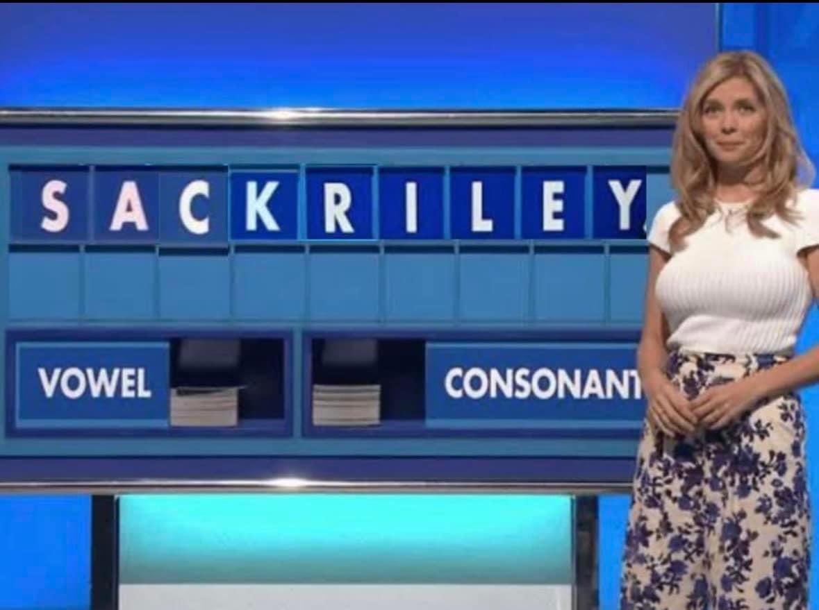 Have @Channel4 sacked Racist Riley yet? #SackRachelRiley