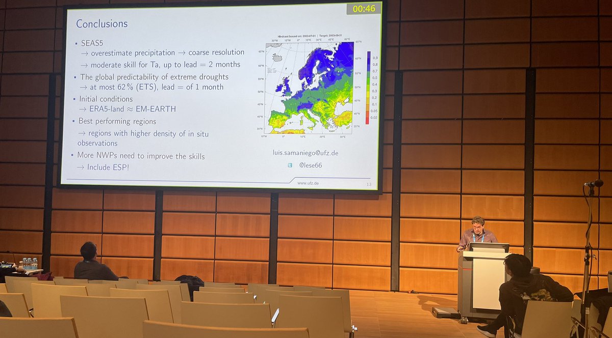 Pallav Shrestha (@pallav_shrestha) on Twitter photo Talk by @lese66 “On predictability of the seasonal droughts at global scale” at <a href="/EuroGeosciences/">European Geosciences Union</a> 2024 Talk by @lese66 “On predictability of the seasonal droughts at global scale” at <a href="/EuroGeosciences/">European Geosciences Union</a> 2024