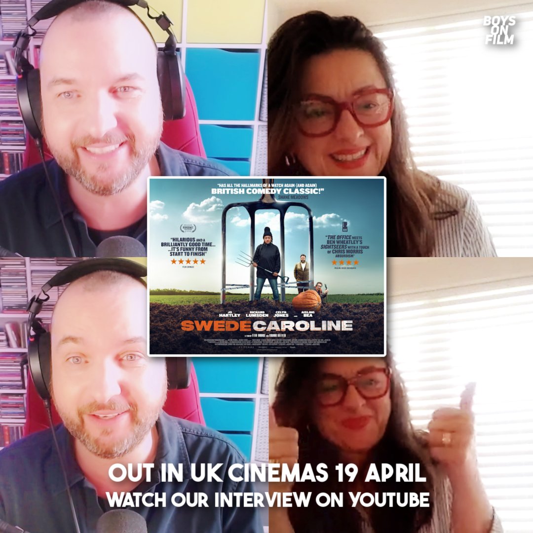 SWEDE CAROLINE hits UK cinemas today!   

Check out our interview with one of its stars JO HARTLEY → bit.ly/3UnmwVW and let us know if you're seeing this mockumentary comedy this weekend. #SwedeCaroline