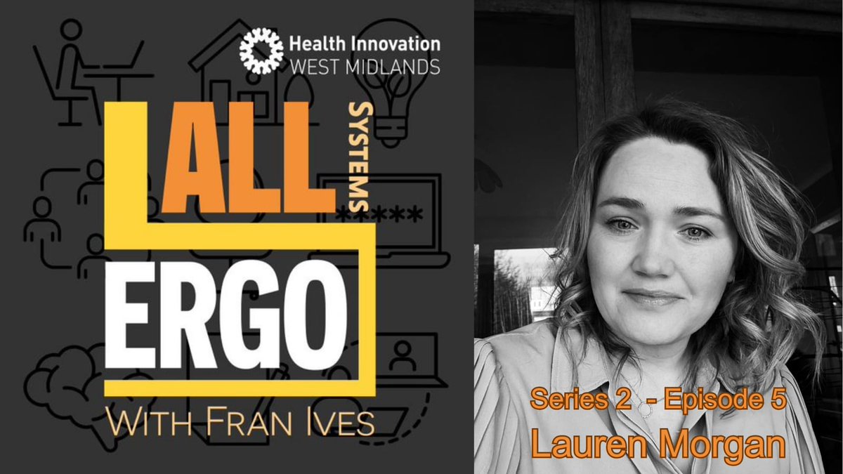 Here it is, episode 5 of All Systems Ergo! @DrLaurenMorgan is my guest today. Anyone guess correctly?! A great conversation with Lauren and one I thoroughly enjoyed recording! Thank you Lauren! @HealthInnovWM #humanfactors #ergonomics #allsystemsergo open.spotify.com/episode/2rJNtK…