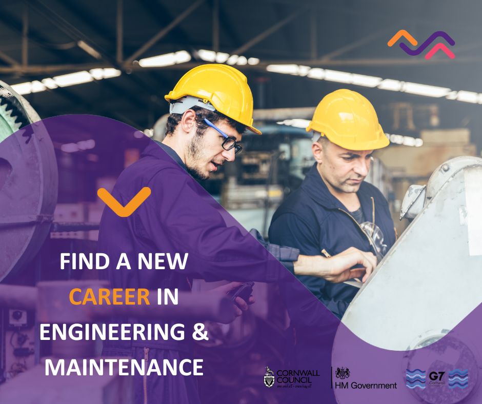 Are you looking to pursue or switch to a career in Engineering and Maintenance? This is a vast career sector with different engineering, manufacturing, construction, and other trade roles. Find out more: cornwall-opportunities.co.uk/careers/engine… #EngineeringCareer #EngineeringAndMaintainance