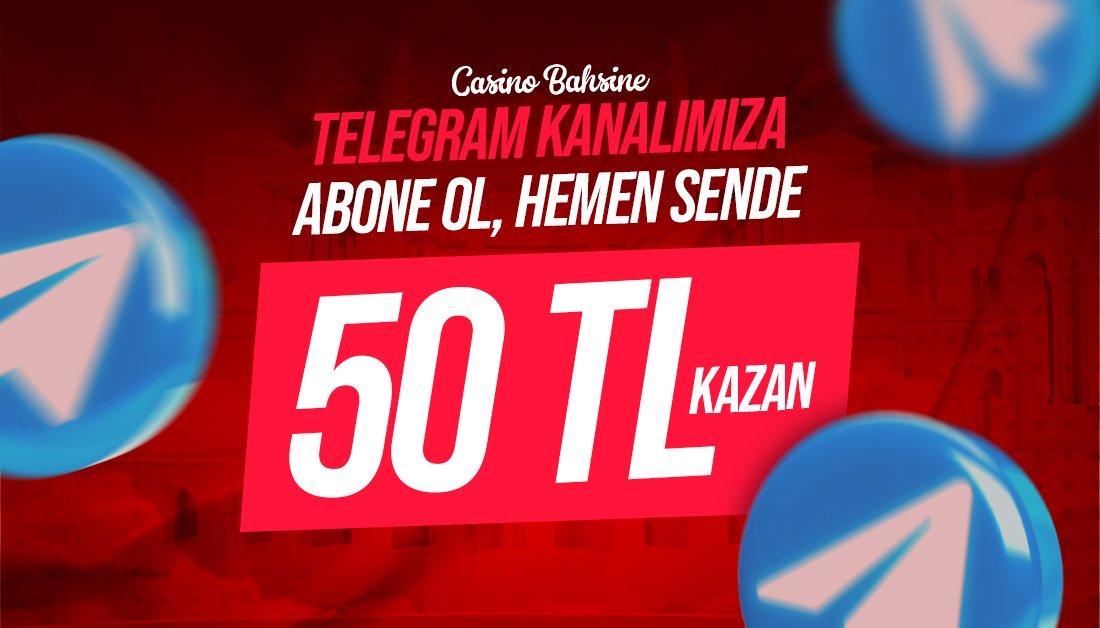 📢 Sayın Bahis Severler @CasinoBahsine Olarak Güzel Bir Haberle Karşınızdayız ‼️❣️

🗨️Telegram Kanalımıza Abone Olan Üyelerimize 50 TL Dağıtıyoruz 💸

🔗Telegram Kanalımız: t.me/CasinoBahsine

👉Tek Yapmanız Gereken Kanal Aboneliğinizin Ekran Görüntüsünü Bizimle Paylaşmak 🥂