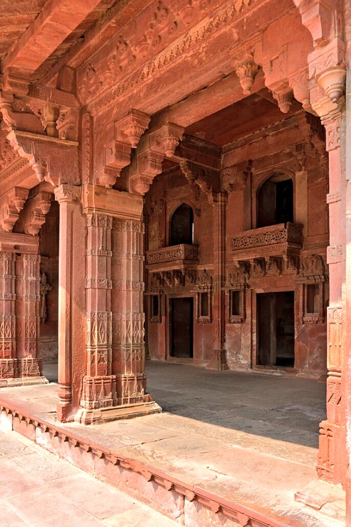 Jodha Bai's Palace, Fatehpur Sikri, India