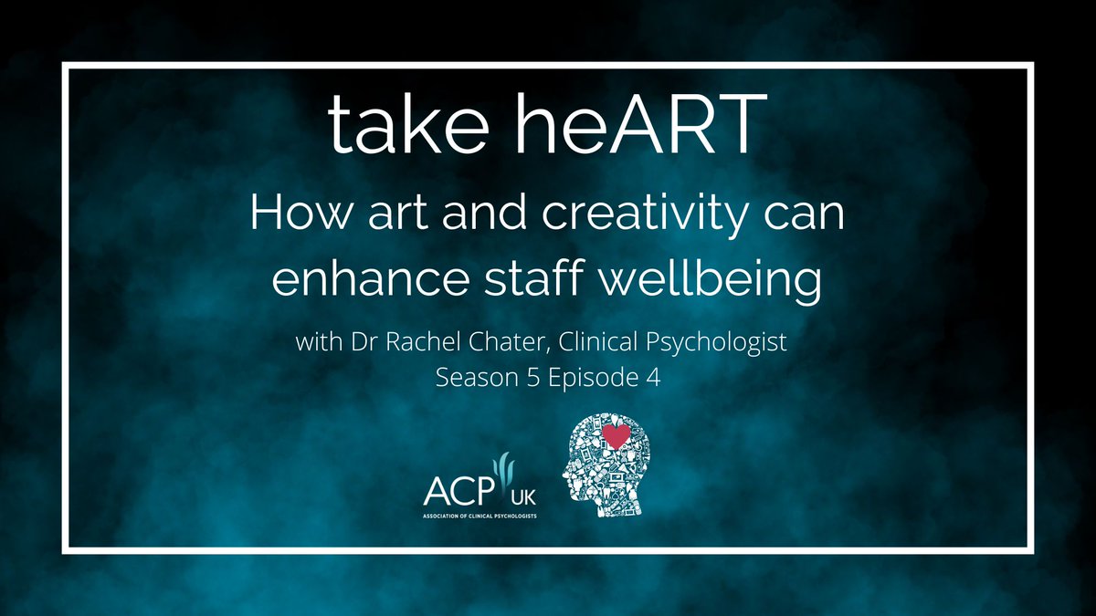 When Work Hurts podcast Ep4 Paula is joined by Dr Rachel Chater, discussing her inspiring work with the take heART Project, which aims to enhance the wellbeing of staff, patients and visitors to the Bedfordshire Hospitals through the arts. Listen here: acpuk.org.uk/podcast/