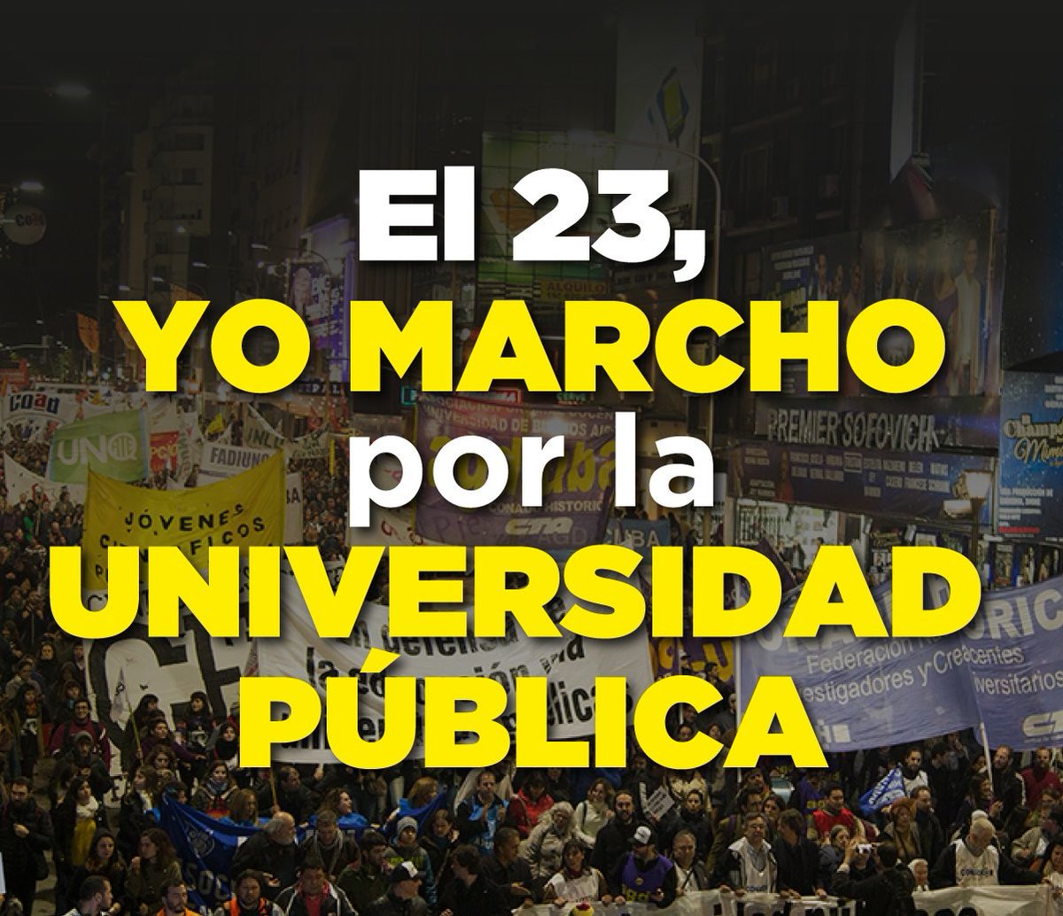 #SalvemosLaUniversidad