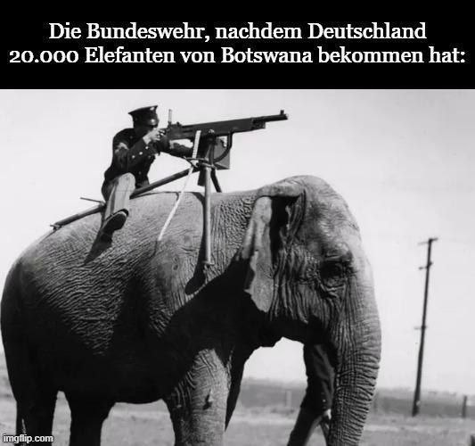 Endlich zuverlässiges Equipment für die Bundeswehr 😂⬇️