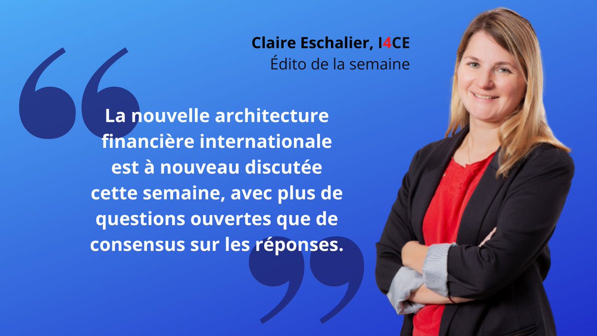 #I4CE_Newsletter – Réunions de printemps du FMI et de la Banque mondiale : quel rôle dans la #Transition pour les #InstitutionsFinancières publiques #BPD #SpringMeetings #AccordParis 👉 Lire la newsletter avec l'édito de @ClaireEschalier d'#I4CE i4ce.org/reunions-print…