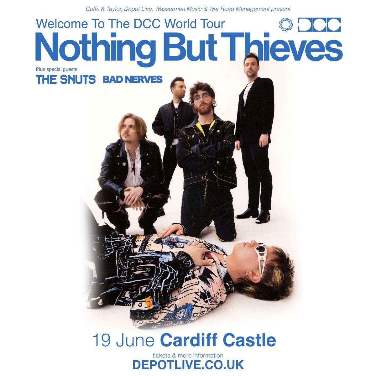 Joining @NBThieves at Cardiff Castle on the 19th of June. See you there Cardiff 🏴󠁧󠁢󠁷󠁬󠁳󠁿❤️