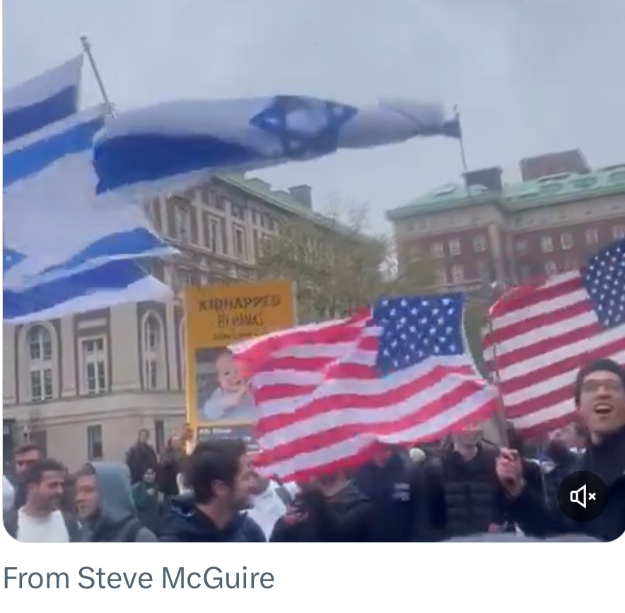 DavidHarrisNY's tweet photo. PRO-#ISRAEL CROWDS:

We love America.

We fly the American 🇺🇸.

We seek peace.

Free the hostages in Gaza.

Here’s my face for all to see.

PRO-#HAMAS CROWDS:

Death to America.

Let’s desecrate American 🇺🇸.

We seek genocide.

Hostages, what hostages?

No way you’ll see my face. https://t.co/boIK4BTag8