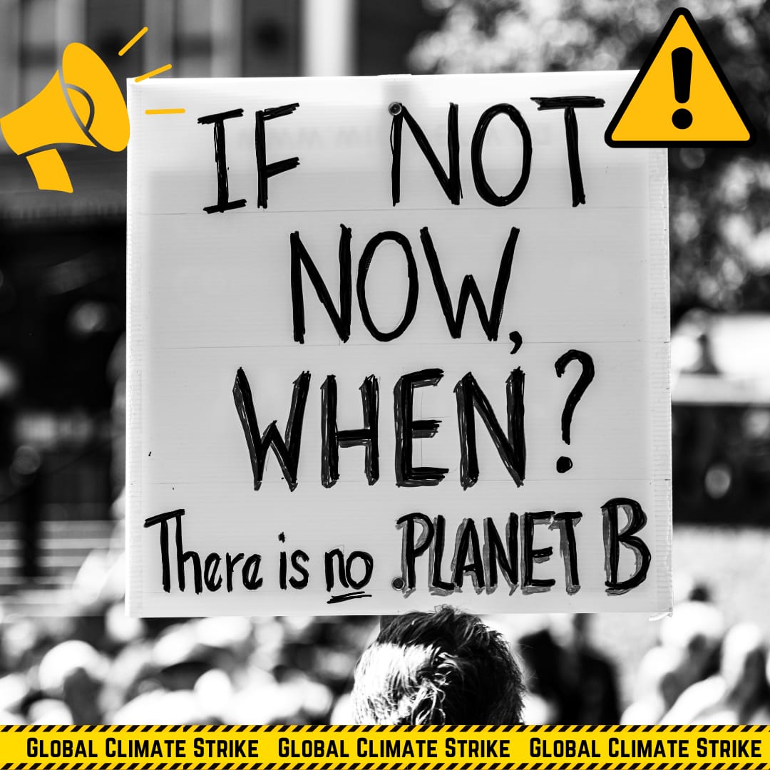 If not Now, when?

There is NO Planet B.

As youth leaders, we call on governments to negotiate, adopt & implement a Fossil Fuel Non-Proliferation Treaty.

Its Time for Action 💪. 

To sign - fossilfueltreaty.org/youth-letter

#ClimateJusticeNow |#GlobalClimateStrike | #ClimateActionNow