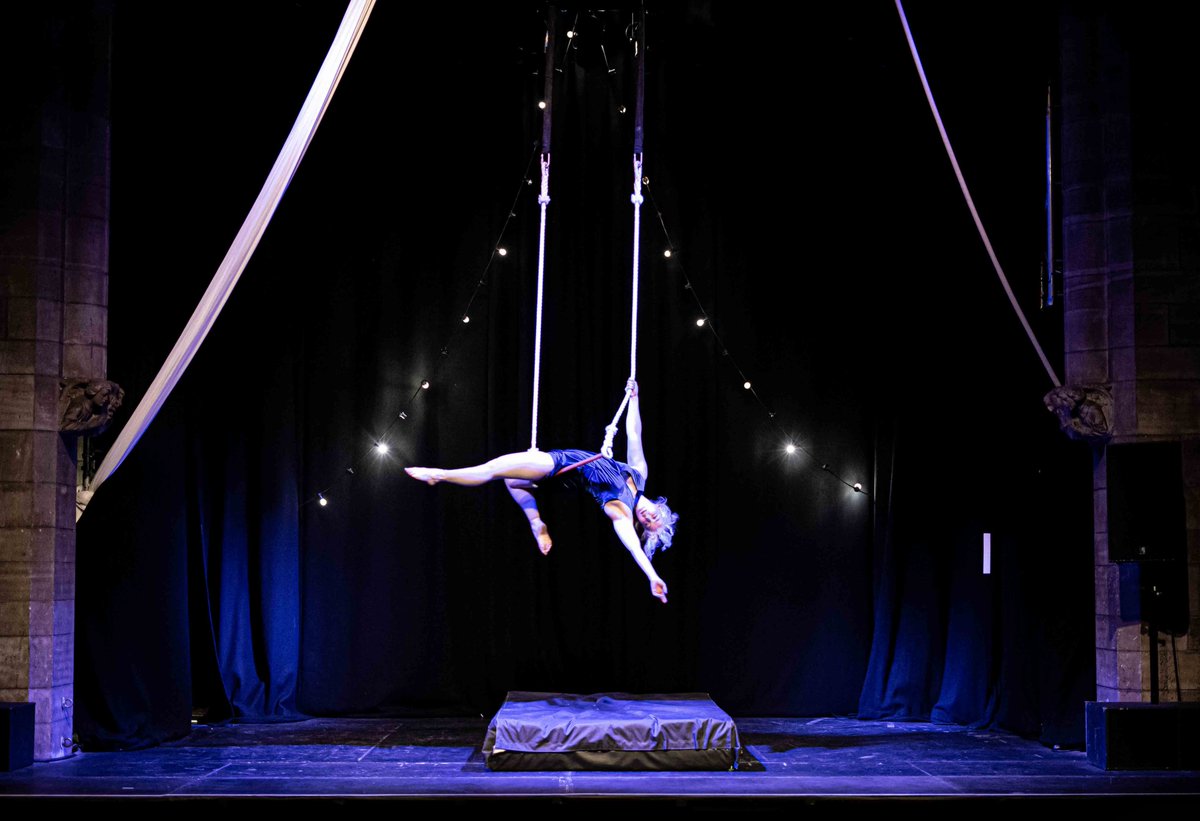 Next week, @AllorNothingADT are returning to the Roxy in high flying style with their Aerial Cabaret! Prepare to be wowed by the thrills and spills of their students as they celebrate a year of breathtaking tricks🤩 Tickets on sale now 🔗 bit.ly/3JnR9ED #cabaret #aerial