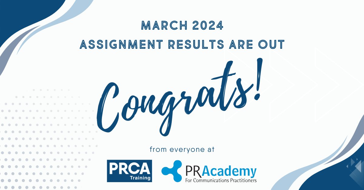 🌟Congratulations to our dedicated delegates who have successfully completed their assignments as part of their Specialist Diploma with @pracademy 🎉 Keep up the excellent work! 👏 Find out more about our Specialist Diplomas here: prca.org.uk/training/prca-…