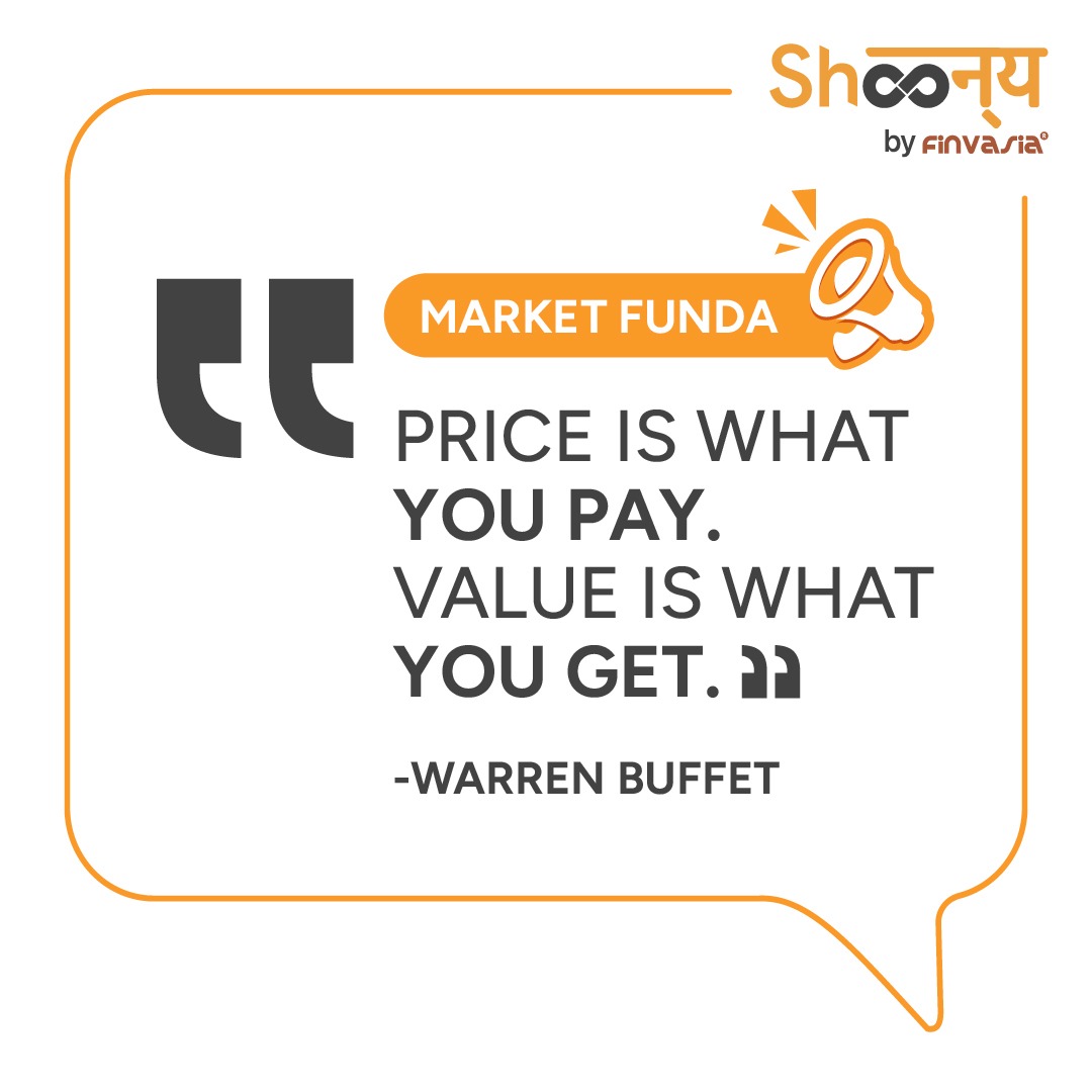 Market ke Funday: As an investor, it's important to not just know the difference between price and value, but also appreciate this difference. #marketfunda #shoonya #StockMarketindia #Trader