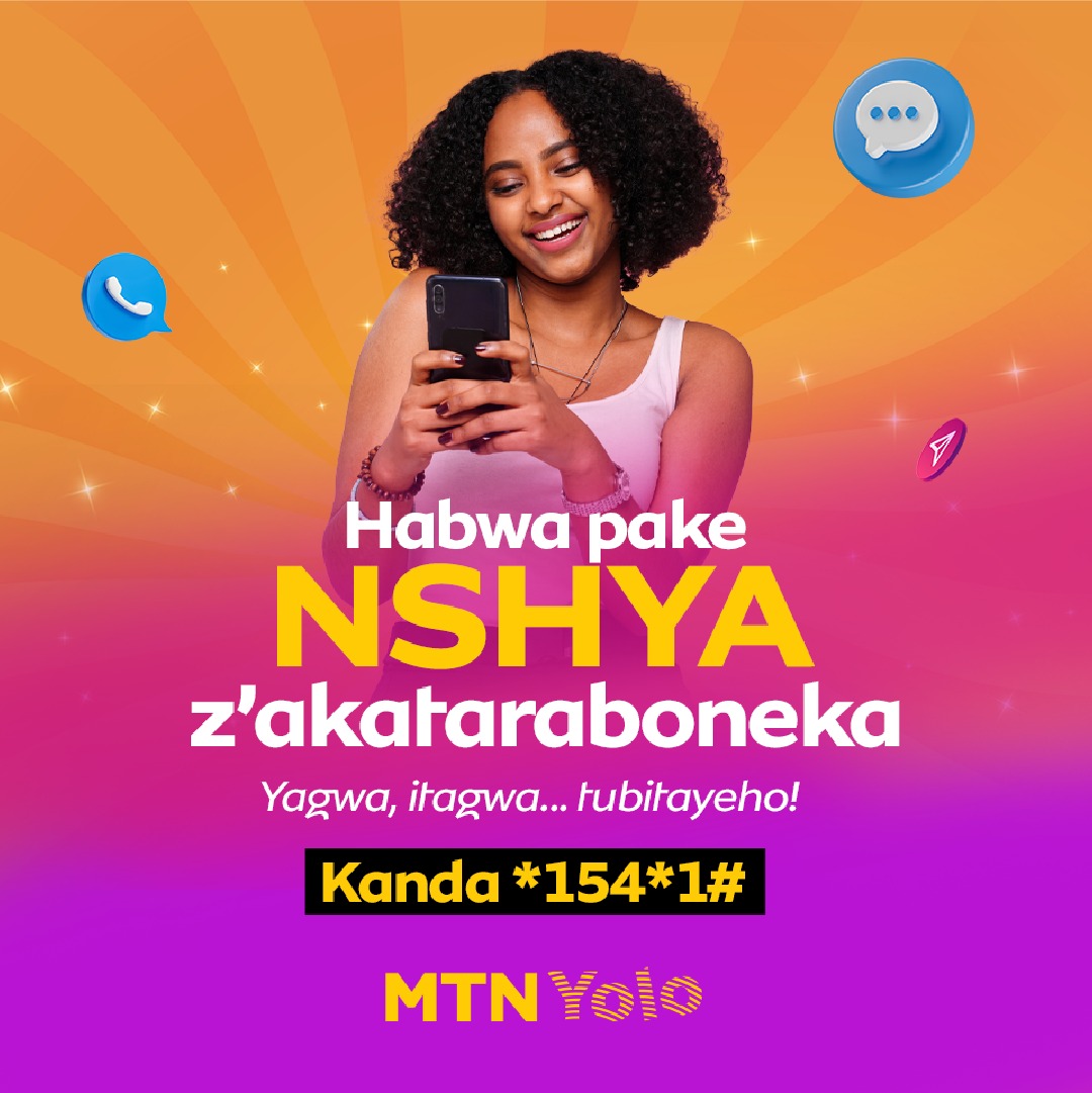 Nta wasondeka umu star! Niyo mpamvu hamwe na paki za Yolo zo guhamagara, ubu ubasha guhamagara ku mirongo yose. Kanda *154*1# maze nawe utere story naba Yolo star nkawe nkuko bikwiye. #TurageraKukiUyuMunsi #Wikwisondeka