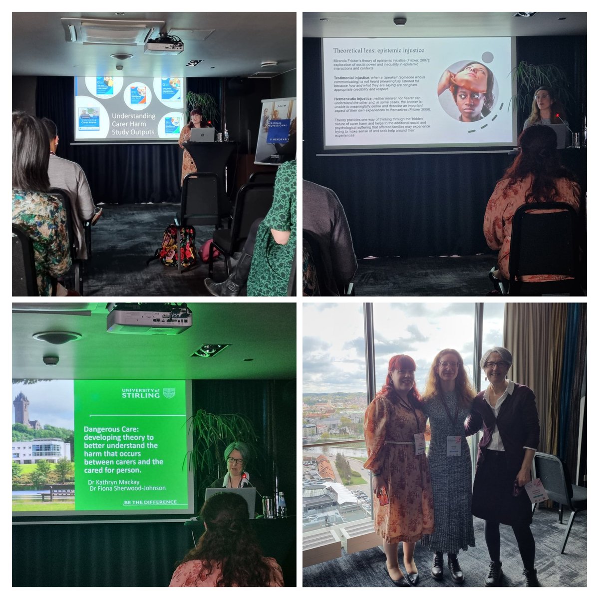Huge thanks to everyone who attended our Hidden Harm Symposium this morning! Fantastic discussions and I feel like we have ( literally) taken our thinking to new heights #ecswr24 #SkybarRoom #22ndfloor @UCDSocialPWJ @KaspMackay