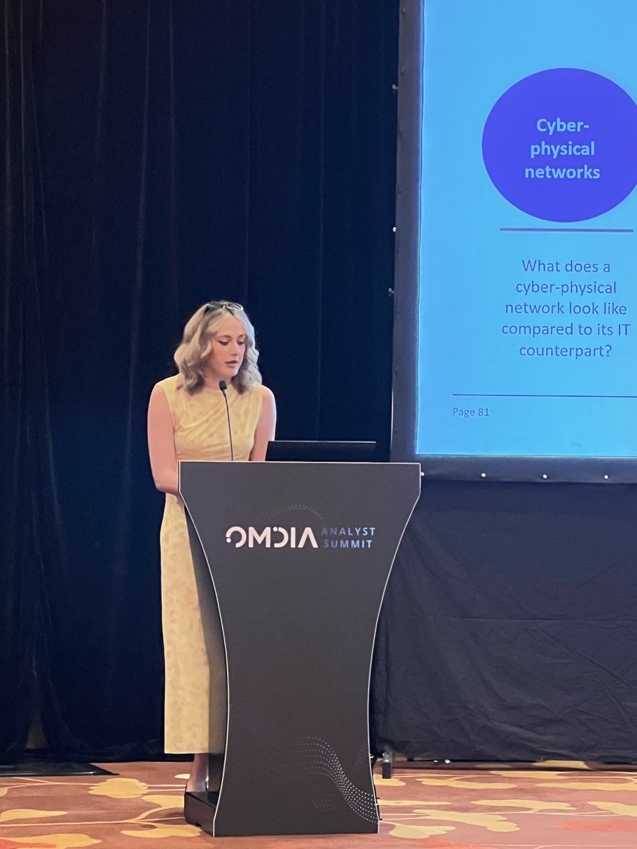 At today's #BHAsia #OmdiaAnalystSummit, Principal Analyst @HollieHennessy examined the factors contributing to the blurring lines between physical & #cybersecurity, offering valuable insights on how to navigate #security in the cyber-physical world. #physicalsecurity #IoTsecurity