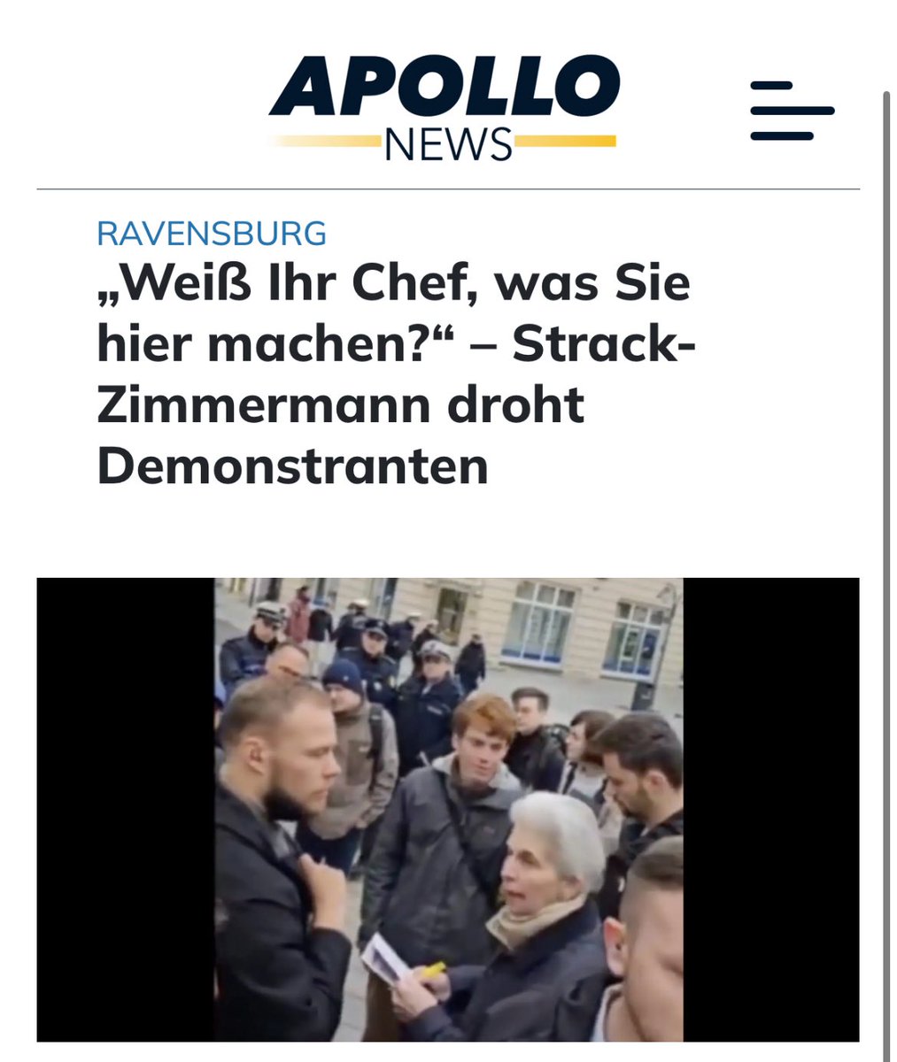 UNFASSBAR❗️ Strack-Zimmermann versucht einen kritischen Bürger einzuschüchtern und zum Schweigen zu bringen: „Weiss Ihr Chef, was Sie hier machen? Sagen Sie mir doch mal Ihre Firma!“ Diese FDP braucht KEINER❗️ apollo-news.net/weiss-ihr-chef…