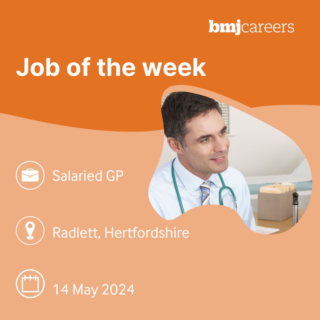 🚪 Knocking on opportunity's door? Our #JobOfTheWeek is waiting for you to seize it.

The Red House Group are recruiting a Salaried GP in Radlett. If you're ready to step into this exciting role, click the link below to apply now!

bit.ly/4b2infy

#GPJobs #DoctorJobs