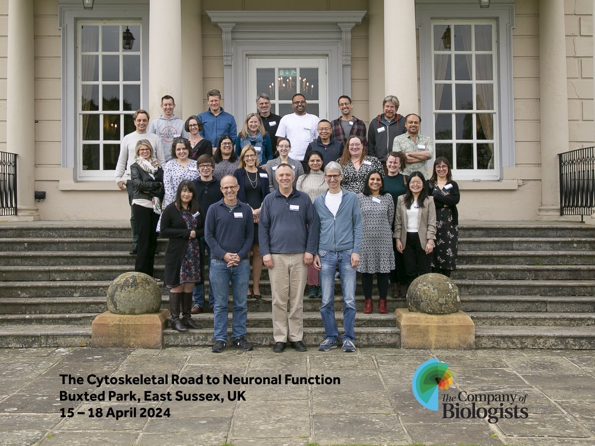 The Company of Biologists (@co_biologists) on Twitter photo Thank you to organisers Andrew Carter <a href="/Carter_Lab/">Carter Lab</a>, Carsten Janke <a href="/CarstenJanke/">Janke Lab 🇪🇺</a> & Oren Schuldiner <a href="/lab_oren/">Oren Schuldiner's Lab</a> and all who joined us at this week's 'The Cytoskeletal Road to Neuronal Function' Workshop
biologists.com/workshops/apri…
#BiologistsWorkshops Thank you to organisers Andrew Carter <a href="/Carter_Lab/">Carter Lab</a>, Carsten Janke <a href="/CarstenJanke/">Janke Lab 🇪🇺</a> & Oren Schuldiner <a href="/lab_oren/">Oren Schuldiner's Lab</a> and all who joined us at this week's 'The Cytoskeletal Road to Neuronal Function' Workshop
biologists.com/workshops/apri…
#BiologistsWorkshops