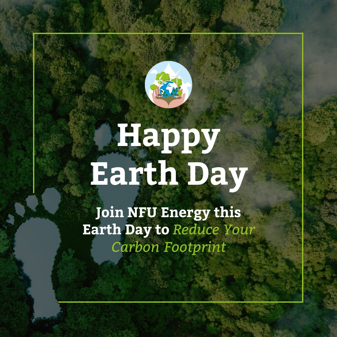 Today, we're celebrating #EarthDay 🌱Inspiring action to protect and preserve our planet. At NFU Energy, sustainability is at the core of what we do, so why not join us by reducing your carbon footprint with our Carbon Accounting service? Discover more: bit.ly/3W61AEf