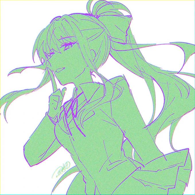 モニカだけ…