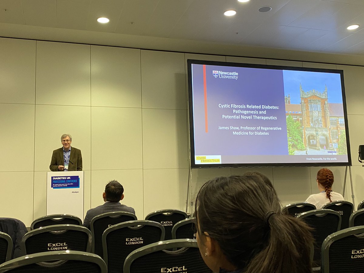 @nucDIABETES introducing our work on cystic fibrosis related diabetes in a great session around rare forms of diabetes @DUK_research @DRMG_NCL @cftrust #DUKPC2024