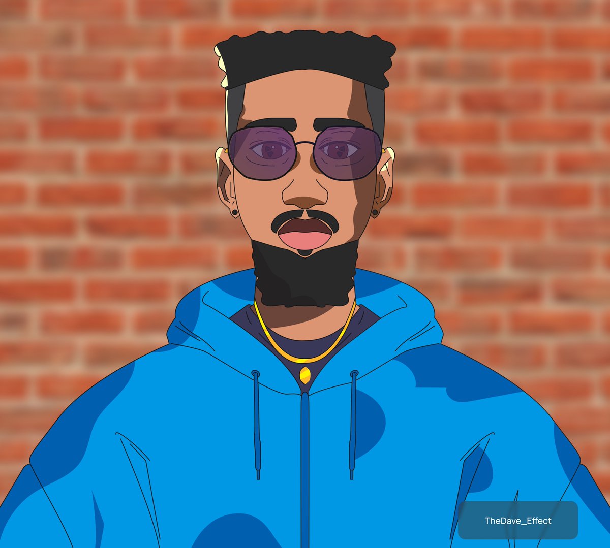 My name is Ebuka. Made an illustration of myself 🔥
#Adobeillustrator