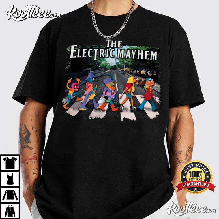 Dr Teeth And The Electric Mayhem Disney Muppets Abbey Road T-Shirt #DrTeethAndTheElectricMayhem #Muppets #koolteee koolteee.com/product/dr-tee…