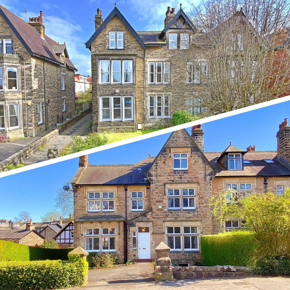 🏡 Delighted to complete on these two substantial period properties this week.😄 
South Drive, Harrogate £1,100,000
York Road, Harrogate £975,000
📲 For advice on selling, or to arrange a valuation of your property, please 01423 562531.
#harrogate #property #theharrogateagent