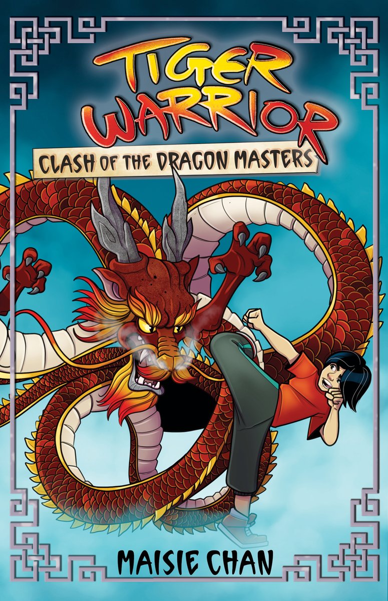 The Tiger Warrior series is quite something @HachetteKids Originally, it was aimed at new independent readers in KS1 but it's has readers in KS2 & occasionally KS3! I met a fan at a high school yesterday. The final book is out in June! Clash of the Dragon Masters!