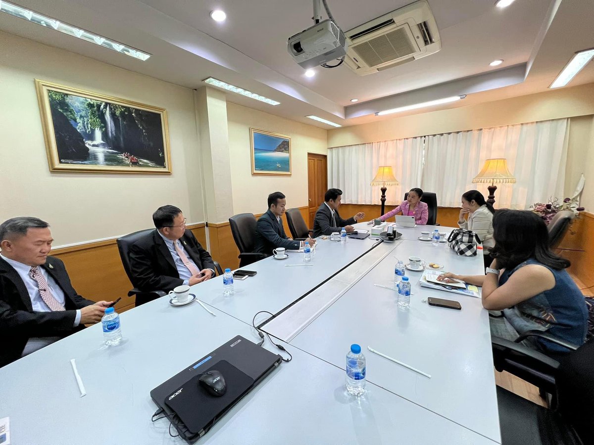 p_thianthong's tweet photo. #รมวปุ๋ง ประชุมหารือแนวทางการกระตุ้นการท่องเที่ยวของแต่ละภาค
#Bigevent #bigimpact #WorldClassEvent Coming soon!!! https://t.co/v8mpAWMLu0