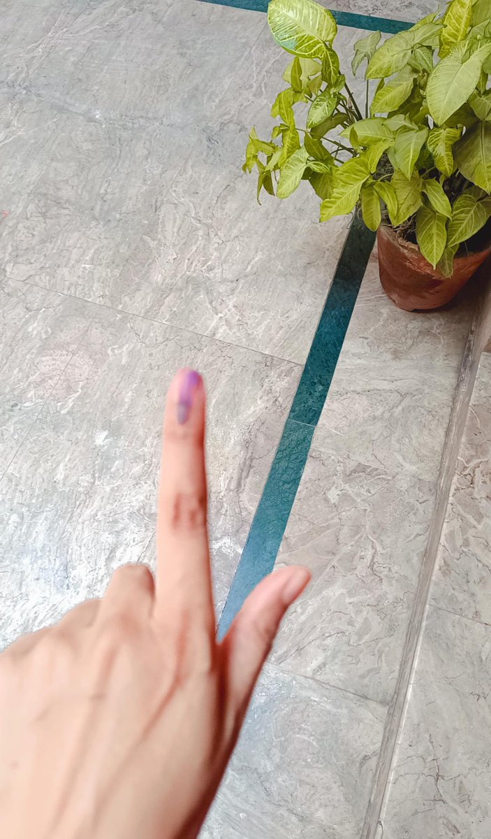 SyedSamiaSaleem's tweet photo. My vote for better India but deep down we all know ayega to ____ hi
It may be our last chance to vote so can't take the risk https://t.co/M0lTotVnjo