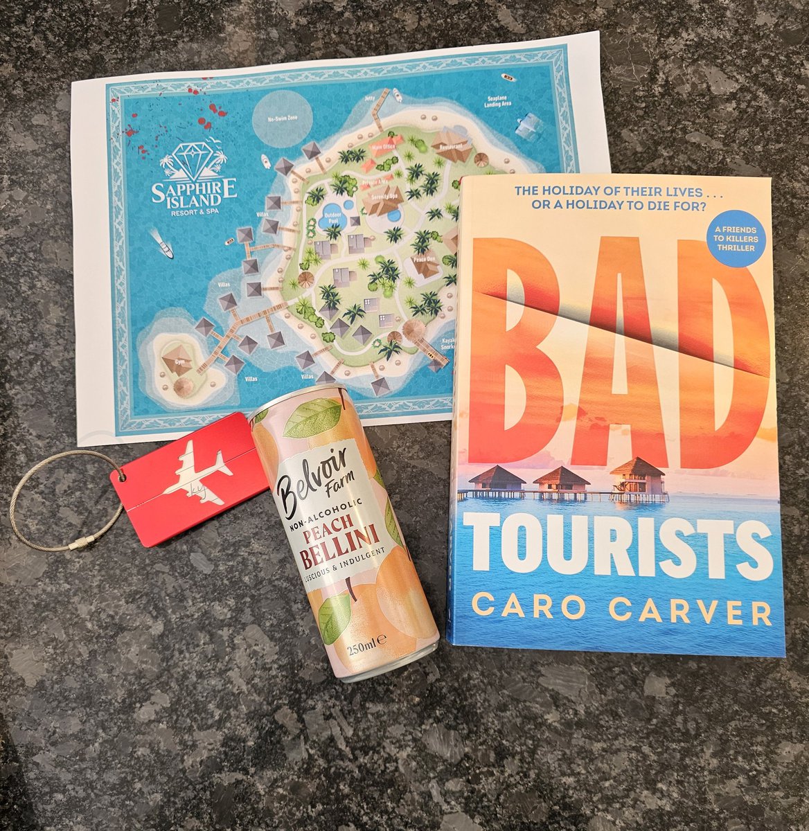 Thank you so much @alisonbarrow and @TransworldBooks for this amazing package. I can't wait to read #BadTourists @carverofbooks Published 4th July #books #bookbloggers #bookX