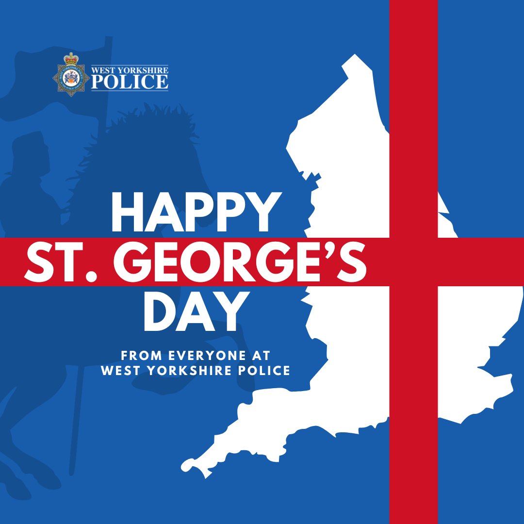 Happy St. George's Day.
