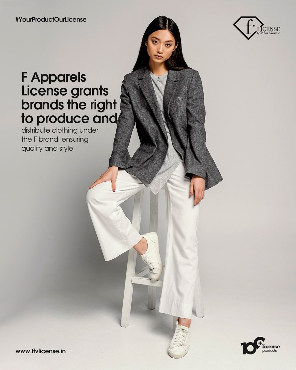 F Apparels License opens doors for brands to create and distribute clothing under the esteemed F brand, guaranteeing unmatched quality and timeless style. #FashionLicensing #BrandExpansion #QualityClothing #FashionIndustry #BrandPartnerships