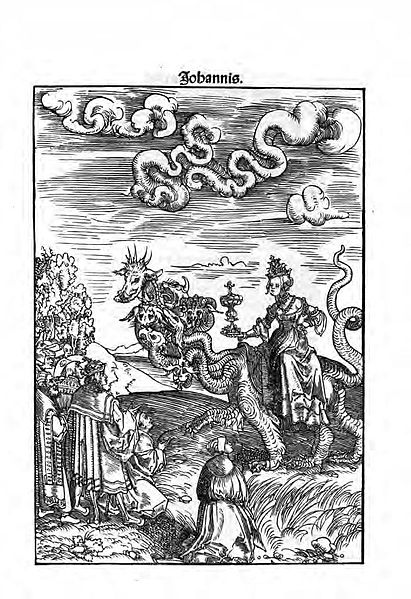 Our focus this week is German artist and printmaker, Lucas Cranach the Elder (c1472-1553). He has an enormous body of surviving woodcuts. His Whore of Babylon from 1522 can be compared to the final print from last week. #lucascranachtheelder #lucascranach #woodcuts #prints #print