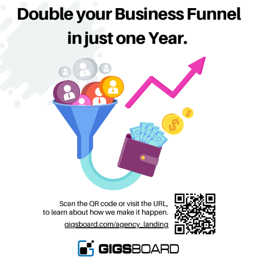 IT Agencies: Double your Business Development pipeline or more, in just 1 year - All you have to do is sign up on GigsBoard, and we will do the BD scouting for you. All you have to do is be Tech-ready to deliver with high quality.

#ITAgency #ITContracting #BusinessDevelopment
