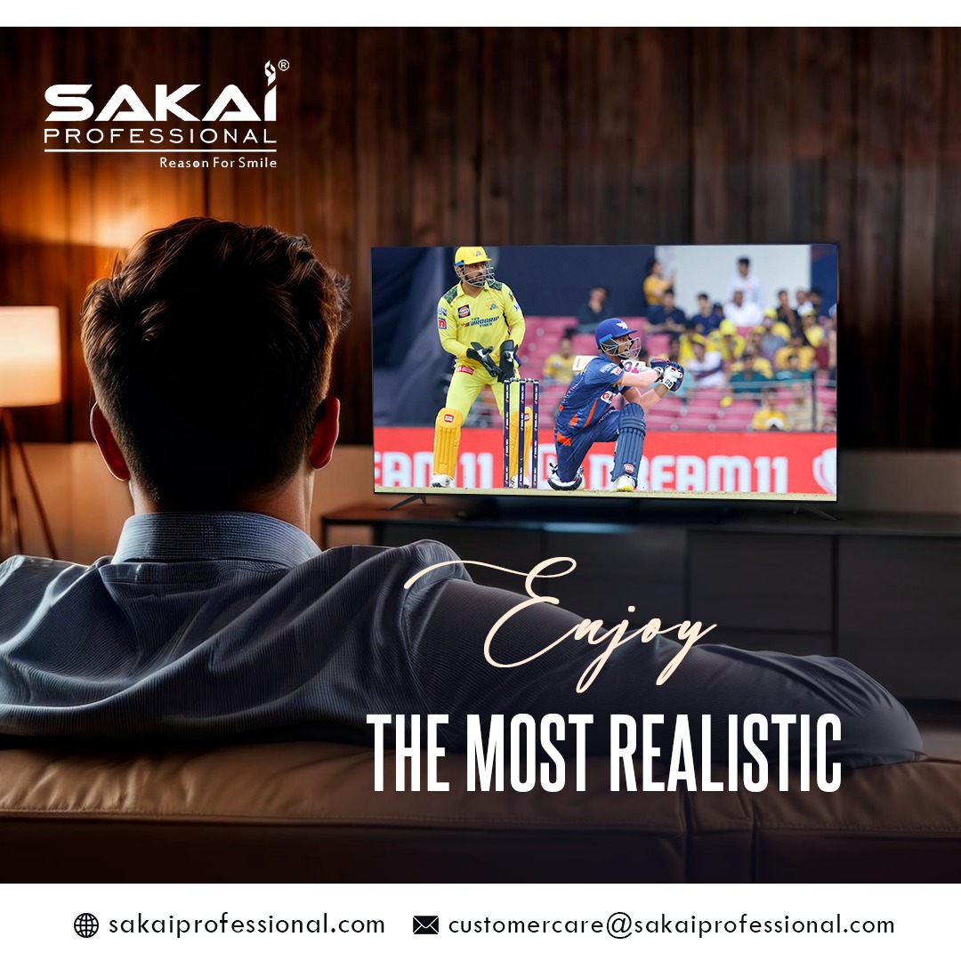 Upgrade to our Sakai Smart LED TVs for an immersive entertainment experience like never before

For more details visit us on: sakaiprofessional.com

#sakaiprofessional #SmartTVExperience #ImmersiveEntertainment #TechUpgrade 
#SmartTVLife #NextGenViewing #smartled